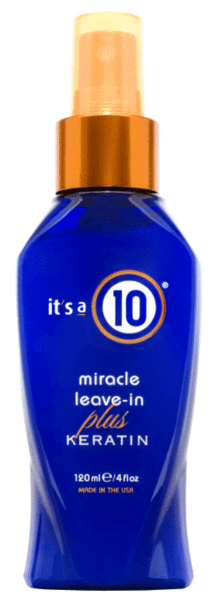 IT'S A 10 MIRACLE LEAVE-IN CONDITIONER PLUS KERATIN