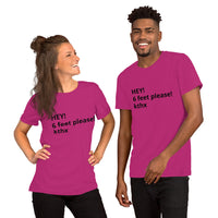 Social Distancing Short-Sleeve Unisex T-Shirt