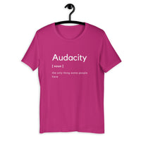 THEE Audacity Short-Sleeve Unisex T-Shirt