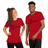 Social Distancing Short-Sleeve Unisex T-Shirt