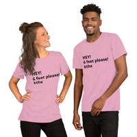 Social Distancing Short-Sleeve Unisex T-Shirt