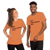 Social Distancing Short-Sleeve Unisex T-Shirt